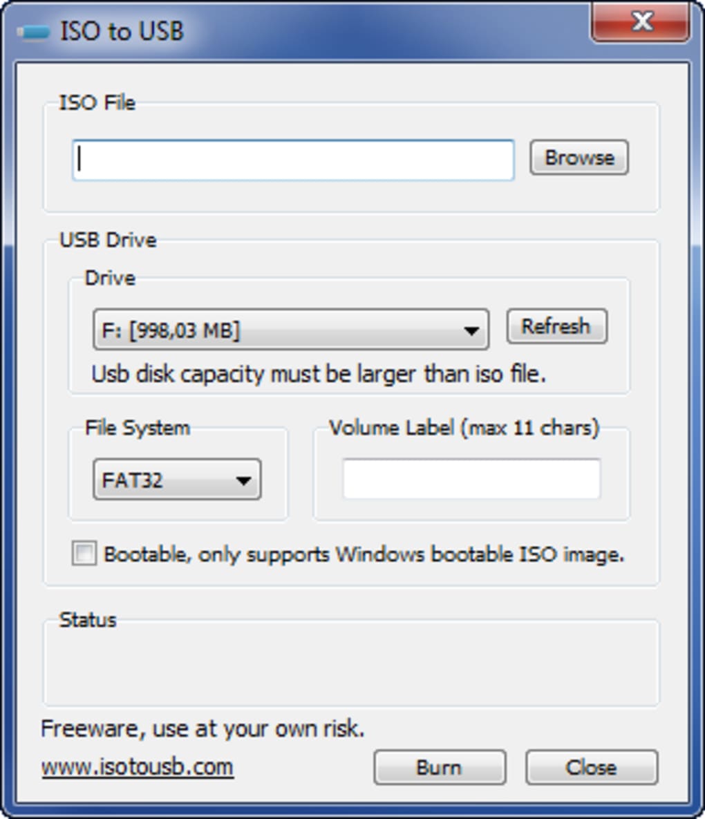 iso disk burner download